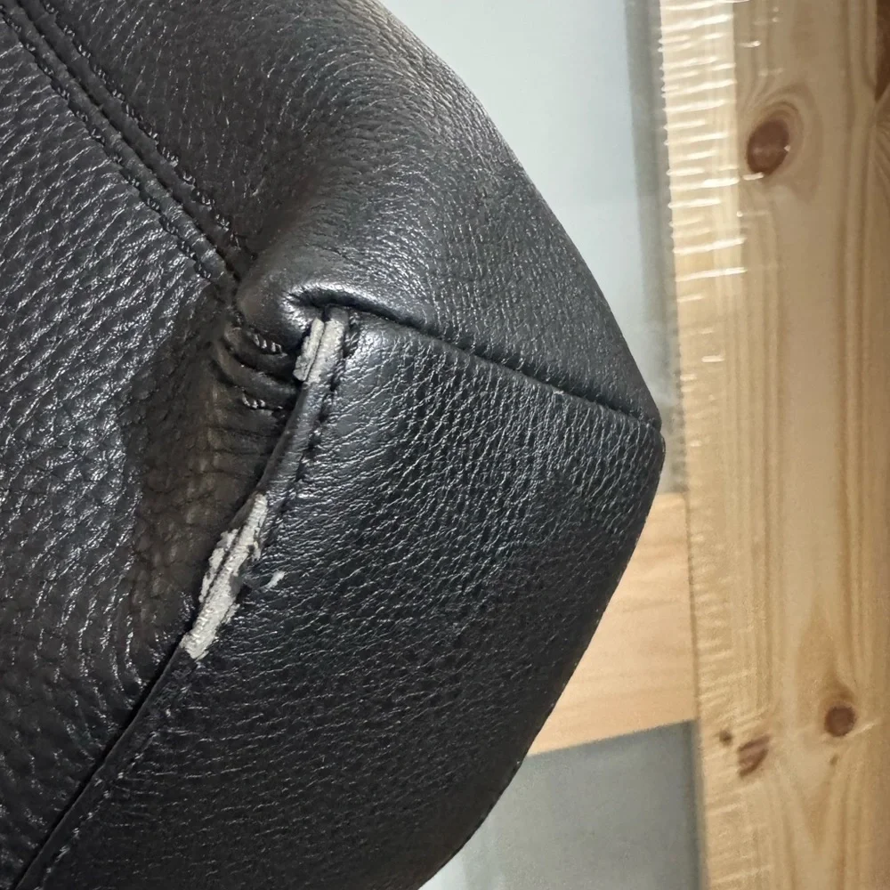 The Sak black leather bag